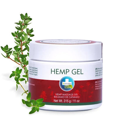 Annabis Natural Vegan Joint & Muscle Hemp Gel for Massage Neck, Shoulders, Elbows, Back, Knees, Ankles, Muscles, Joints, and Tendons AnnabisBuy Supplements Australia