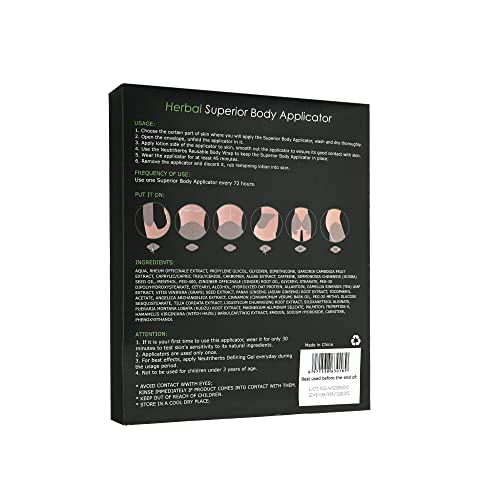 Neutriherbs Body Applicator with Wrap, Effective Nature Formula to Shape, Tone, Firm Body NeutriherbsBuy Supplements Australia