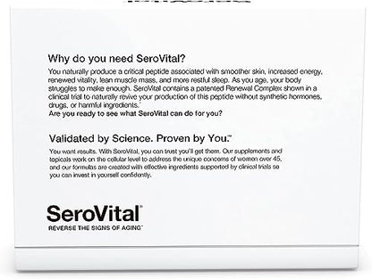 Sero-Vital Renewal Complex - Reverse The Signs of Aging - Clinically Tested to Increase Human Growth SerovitalBuy Supplements Australia