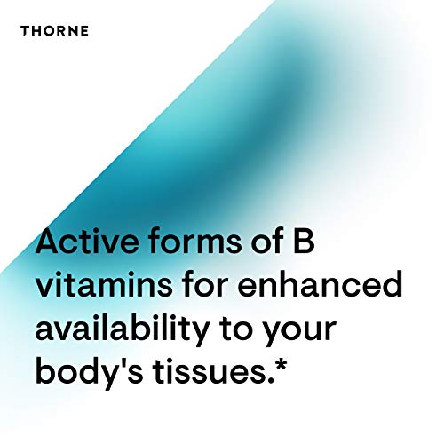 THORNE Basic B-Complex - Tissue-Ready Vitamin B Complex Supplement with Choline THORNEBuy Supplements Australia
