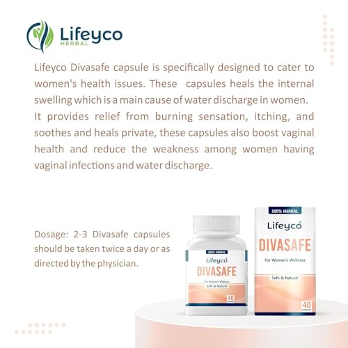 Divasafe Capsules for Abnormal Vaginal Discharge, 100% Natural Formulation Manufactured My StoreBuy Supplements Australia