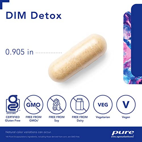 Pure Encapsulations DIM Detox | Supplement Support for Detoxification and Cellular Pure EncapsulationsBuy Supplements Australia