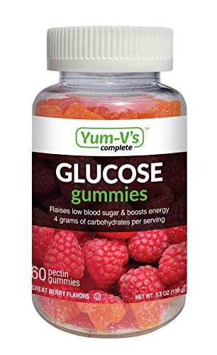 YumVs Complete Glucose Gummies, Raspberry Flavor, (60 Ct); Chewable YUM-V'SBuy Supplements Australia