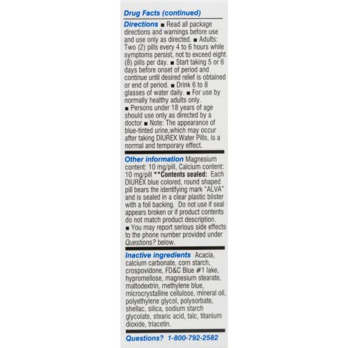Diurex Water Pills, 42 ct DiurexBuy Supplements Australia