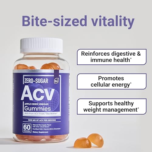 Essential Elements Zero-Sugar ACV Apple Cider Vinegar Gummies from “The Mother” Essential ElementsBuy Supplements Australia