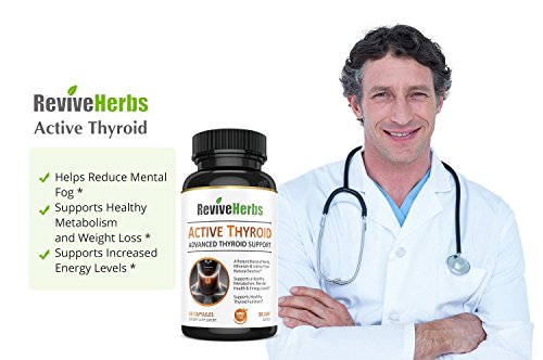 Revive Herbs Premium Thyroid Support with Ashwagandha, Iodine, Selenium, Magnesium Revive HerbsBuy Supplements Australia