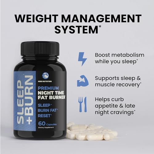 Night Time Fat Burner to Shred Fat While You Sleep | Hunger Suppressant, Carb Blocker Nobi NutritionBuy Supplements Australia