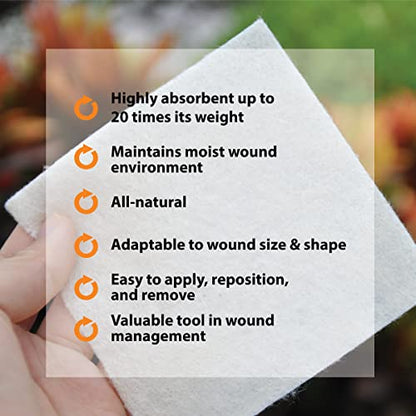 Pivot Calcium Alginate Wound Dressing – All-Natural First Aid | 4x5 Dressin LMP LINKS MEDICAL PRODUCTS INC.Buy Supplements Australia