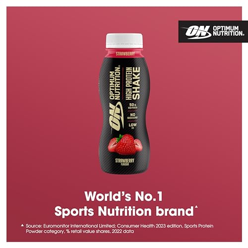 Optimum Nutrition High Protein Shake Bottles, Ready To Drink Healthy Snacks, No added Optimum NutritionBuy Supplements Australia