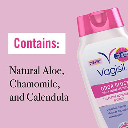 Vagisil Odor Block Multipack for Women, Daily Intimate wash, 20 Feminine Wipes, and Dry Wash VagisilBuy Supplements Australia