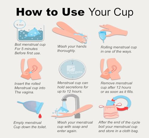 Ggadgets Menstrual Cup for Women with Pouch | Ultra Soft Odour & Rash Free | No Leakage GgadgetsBuy Supplements Australia