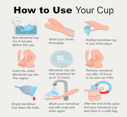 Ggadgets Menstrual Cup for Women with Pouch | Ultra Soft Odour & Rash Free | No Leakage GgadgetsBuy Supplements Australia
