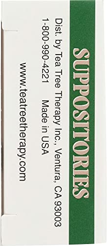 Tea Tree Suppository - 6 suppositories Tea Tree TherapyBuy Supplements Australia