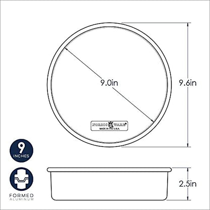 Nordic Ware Naturals Round Cake Pan, 9-Inch 2-Pack Nordic WareBuy Supplements Australia