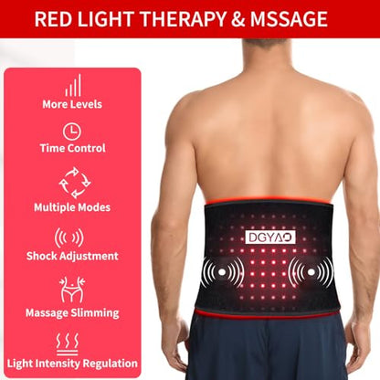 TUOYR Cordless Red Light Therapy Belt for Back Pain Relief with 10000mAH Power Bank TUOYRBuy Supplements Australia