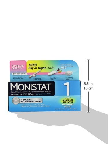 Monistat Combination Pack with 1-Ovule Insert with Applicator and External Cream MonistatBuy Supplements Australia