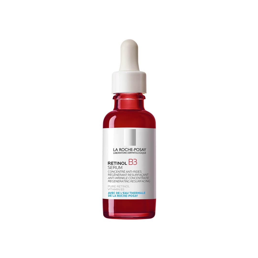 La Roche-Posay Pure Retinol Face Serum with Vitamin B3, Anti Aging Face Serum for Lines,