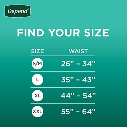 Depend Fresh Protection Adult Incontinence Underwear for Men DependBuy Supplements Australia