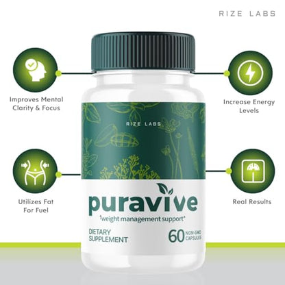 Puravive - Puravive Weight Loss Pills To Increase BAT And Energy Levels, Pura Vive Tropical Detox rize labsBuy Supplements Australia