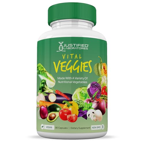 (4 Pack) Vital Fruits and Veggies Supplement Whole Food Red & Green Superfoods Justified LaboratoriesBuy Supplements Australia