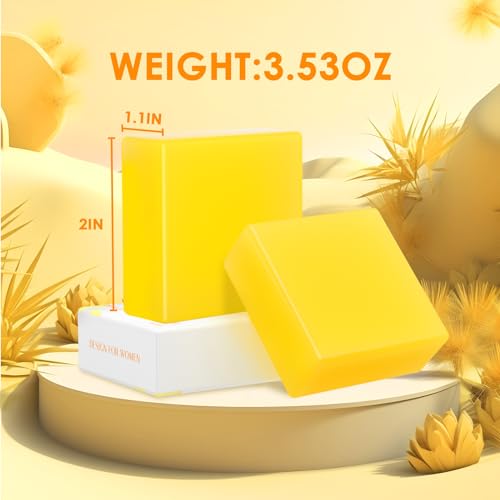 2 PCS Yoni Soap Bars Feminine Wash, 100% Natural Organic Yoni Bar Soap for Women Ph Balance Yoni BASSIBuy Supplements Australia