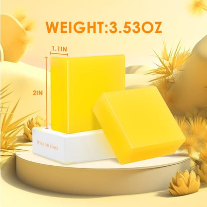2 PCS Yoni Soap Bars Feminine Wash, 100% Natural Organic Yoni Bar Soap for Women Ph Balance Yoni BASSIBuy Supplements Australia