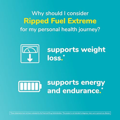 Twinlab Ripped Fuel Extreme - Energy Supplement to Support Weight Management & Muscle Health TwinlabBuy Supplements Australia