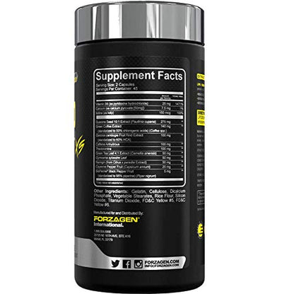 Forzagen Lipocrush Thermogenic Fat Burner for Men and Women, 90 Belly Fat Burner ForzagenBuy Supplements Australia
