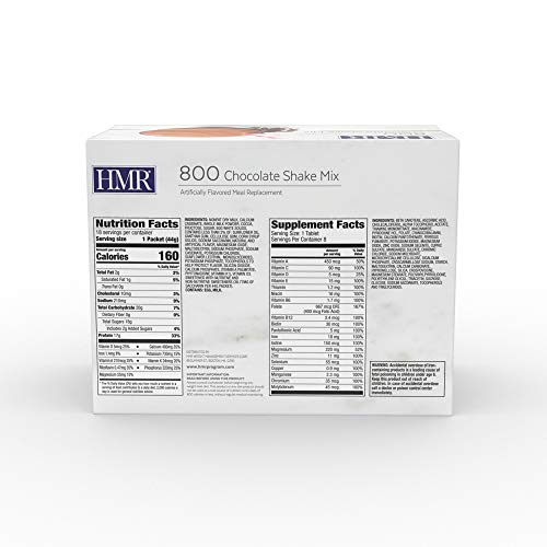 HMR "Classic" 800 Shake Meal Replacement Mix | Chocolate Shake Powder to Support Healthy HMRBuy Supplements Australia