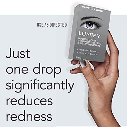 LUMIFY Redness Reliever Eye Drops 0.08 Ounce (2.5mL) LUMIFYBuy Supplements Australia