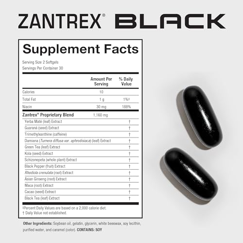 Zantrex Black – Energizing Weight Management Supplement Pills – Clinically Validated ZantrexBuy Supplements Australia