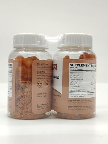 GREABBY Berberine Gummies 1200mg with Ceylon Cinnamon, Milk Thistle & Magnesium GREABBYBuy Supplements Australia
