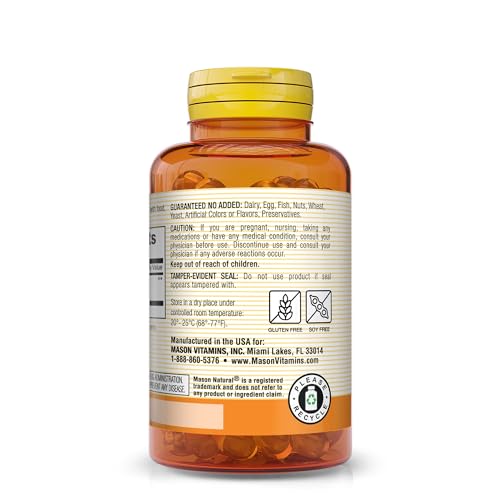 MASON NATURAL Peppermint Oil 50 mg Enteric Coated - Natural Gastrointestinal Comfort MASON NATURALBuy Supplements Australia