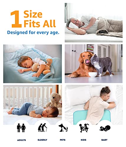 IMPROVIA® Washable Underpads, 34" x 36" (Pack of 4) - Heavy Absorben IMPROVIABuy Supplements Australia