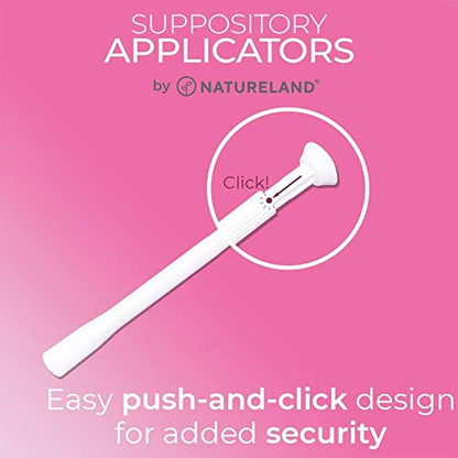 Natureland [20/40 Pack Vaginal Suppository Applicators for Women,Soft Tip Auxiliary Tool for Pills NaturelandBuy Supplements Australia