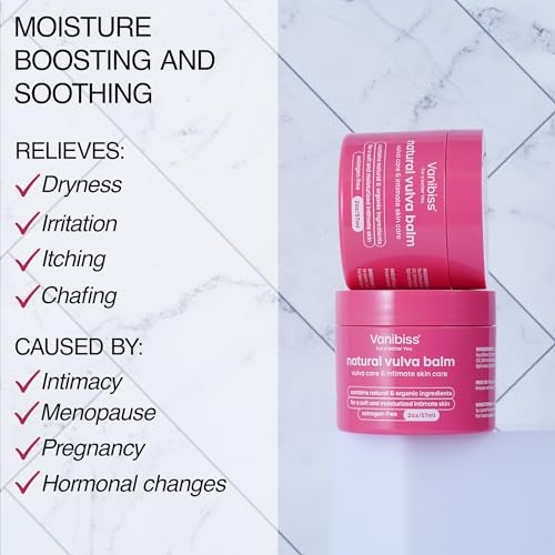 Vanibiss Natural Vulva Balm - Vulva Cream & Tender Skin Care -Topical Vulvar Moisturizer VanibissBuy Supplements Australia