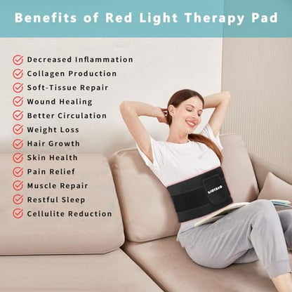RJOYBAO Red Light Therapy Infrared Light Therapy Belt for Body,Red Light Therapy lamp RJOYBAOBuy Supplements Australia