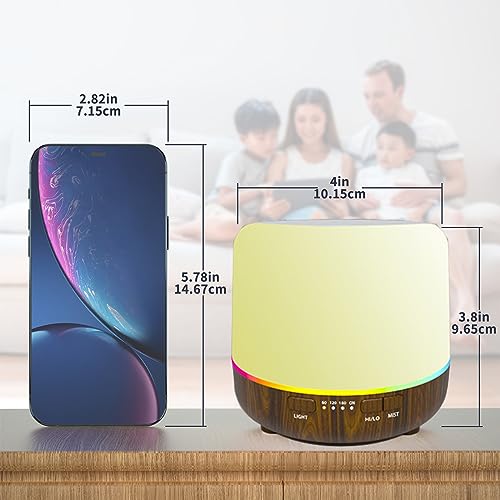 Scent Essential Oil Diffuser 2 Pack Max 200 ML Ultrasonic Cool Mist Humidifiers and Aromatherapy OtheyaBuy Supplements Australia