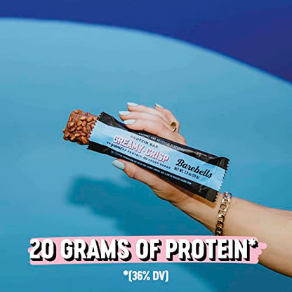 Barebells Protein Snacks Bars Creamy Crisp - 12 Count, 1.9oz Bars 55g of High Protein BAREBELLSBuy Supplements Australia