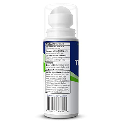 Theraworx Relief for Muscle Cramps Roll-On Fast-Acting Muscle Spasm, Leg Soreness with Magnesium Sulfate - 2.5 oz - 1 Count TheraworxBuy Supplements Australia