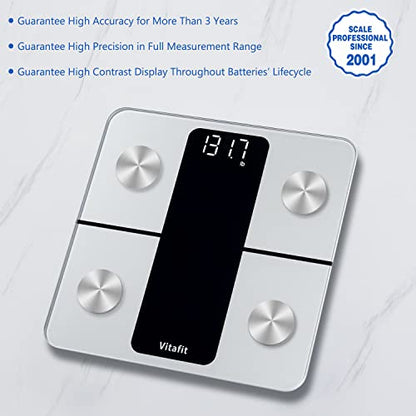 Vitafit Smart Scales for Body Weight and Fat Percentage, Weighing Professional Since 2001 VitafitBuy Supplements Australia