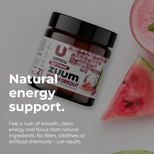 UMZU Zuum Pre-Workout - Energy, Pump & Endurance - with B-Vitamin Complex UMZUBuy Supplements Australia