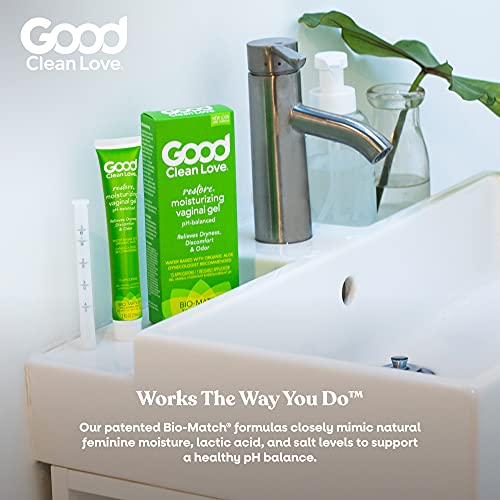 Good Clean Love Restore Moisturizing Vaginal Gel, pH-Balanced, Water-Based with Aloe Vera & Lactic Acid Good Clean LoveBuy Supplements Australia