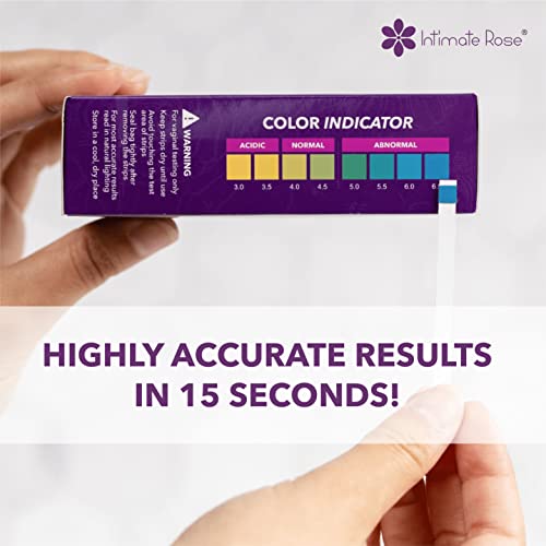 Intimate Rose Boric Acid Suppositories and pH Test Strips for Women (50 Strips) Bundle. Intimate RoseBuy Supplements Australia