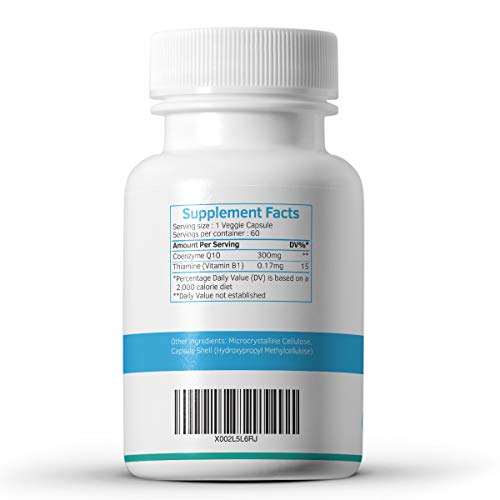 Co Enzyme Q10 CoQ10 300mg 60 Capsules - Superior Naturally Fermented Trans Form swiss bioenergeticsBuy Supplements Australia