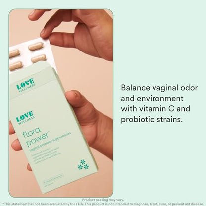 Love Wellness Vaginal Probiotic Suppositories, Flora Power | Fast-Acting Love WellnessBuy Supplements Australia