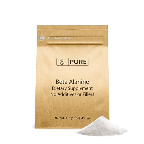 Pure Original Ingredients Beta Alanine Powder Non-GMO, Non-Essential Amino Acid