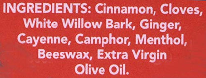 Healing Balm Massage for Sore Muscles and Joints – Nuwati Herbals Indian Blanket Balm – Sweet Smelling Warmth with Cinnamon, Cloves, Camphor, Menthol, 4 Ounces Nuwati HerbalsBuy Supplements Australia