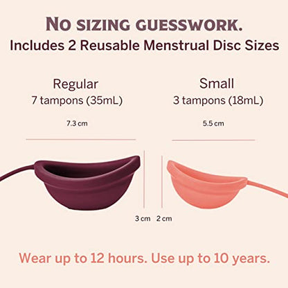 Pixie Menstrual Disc Kit - Best Period Disc Starter Kit - 2 Discs, 20 Wipes, Wash, Lube, Public Restroom Pixie CupBuy Supplements Australia