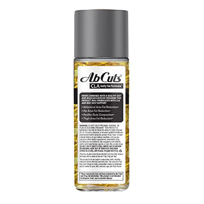 Ab Cuts CLA Belly Fat Formula - 80 Easy-to-Swallow Softgels - Omega 3 Fish Oil, Flaxseed AbCutsBuy Supplements Australia